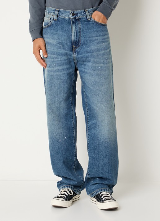 Carhartt WIP Landon Pant wide leg jeans met medium wassing
