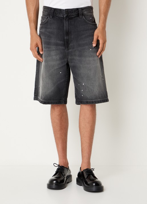 Carhartt WIP Landon straight fit korte broek van denim met gekleurde wassing