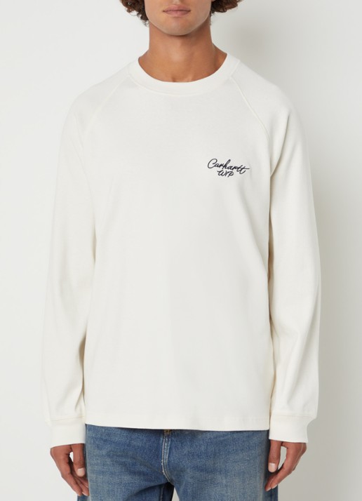 Carhartt WIP Longsleeve met logoborduring