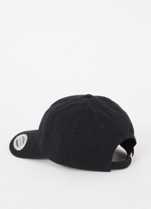 Carhartt WIP Madison pet met logoborduring  - detail 2 zwart