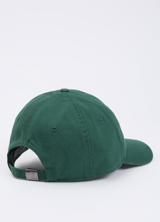 Carhartt WIP Madison pet met logoborduring  - detail 4 groen