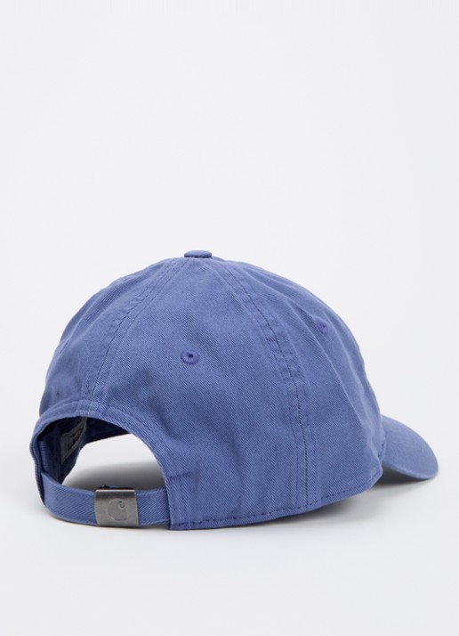 Carhartt WIP Madison pet met logoborduring  - detail 2 blauw