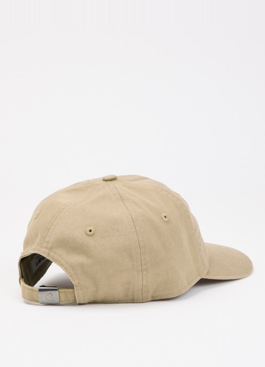 Carhartt WIP Madison pet met logoborduring - detail 2 zand