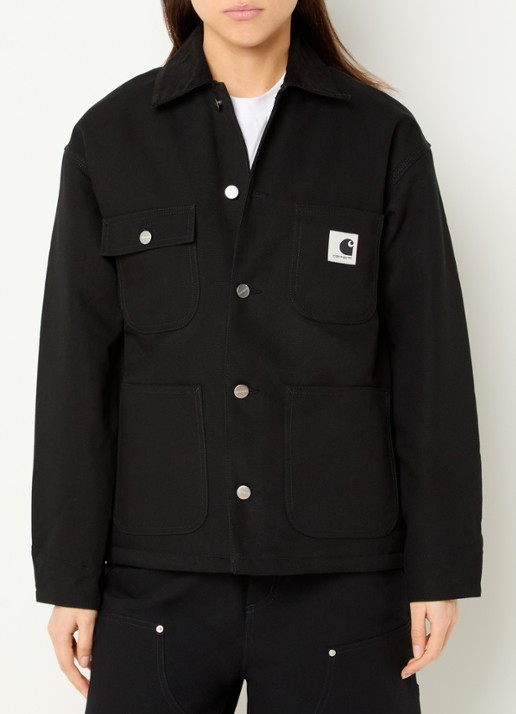 Carhartt WIP Michigan jack met opgestikte zakken en logo