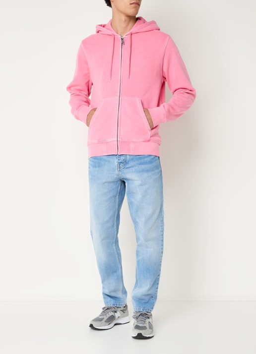 Carhartt WIP Newel tapered jeans met steekzakken  - voorkant 2 jeans