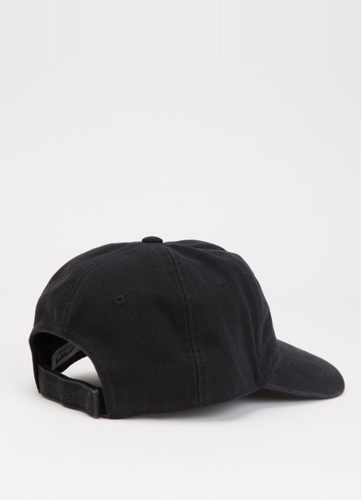 Carhartt WIP Pet met logo - detail zwart