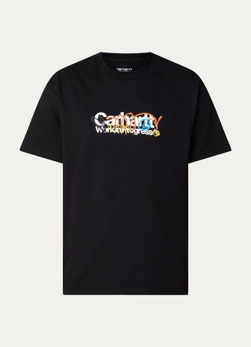 Carhartt WIP Primary T-shirt met logo- en backprint