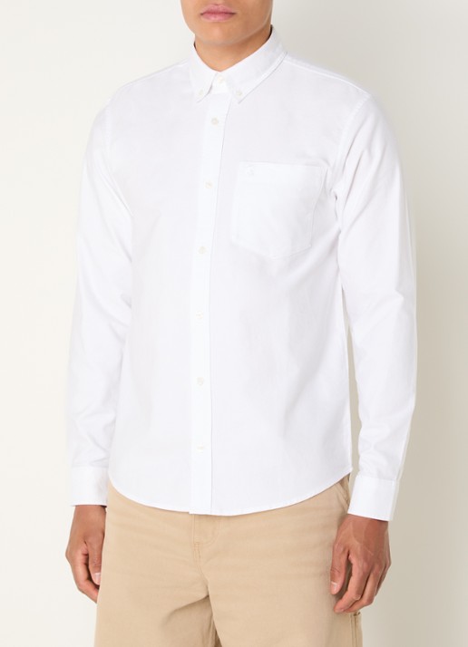 Carhartt WIP Regular fit overhemd met borstzak