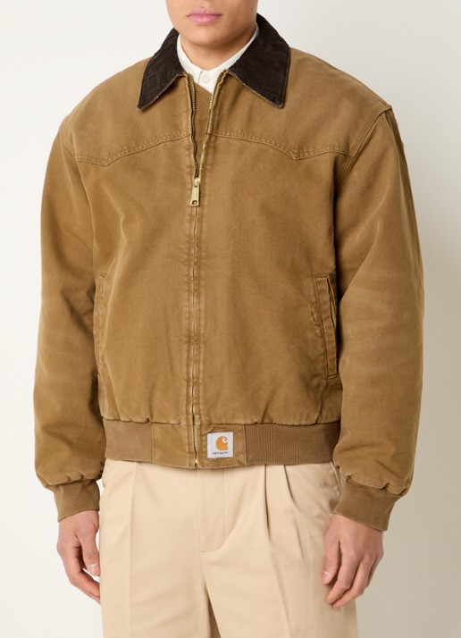 Carhartt WIP Santa bomberjack met details van corduroy
