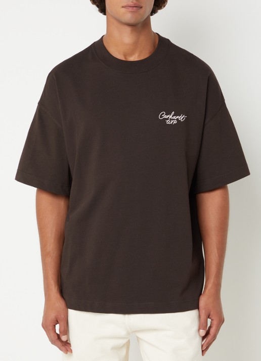 Carhartt WIP Script T-shirt met logoborduring