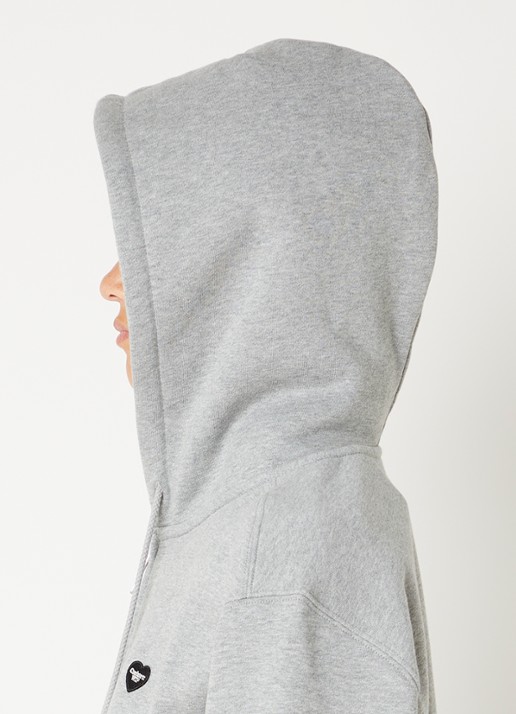Carhartt WIP Small Heart sweatvest met logo - detail 3 grijs