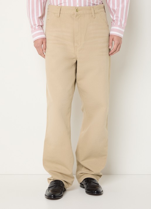 Carhartt WIP Straight leg jeans met steekzakken