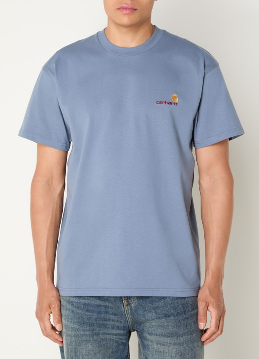Carhartt WIP T-shirt van  katoen met logoborduring