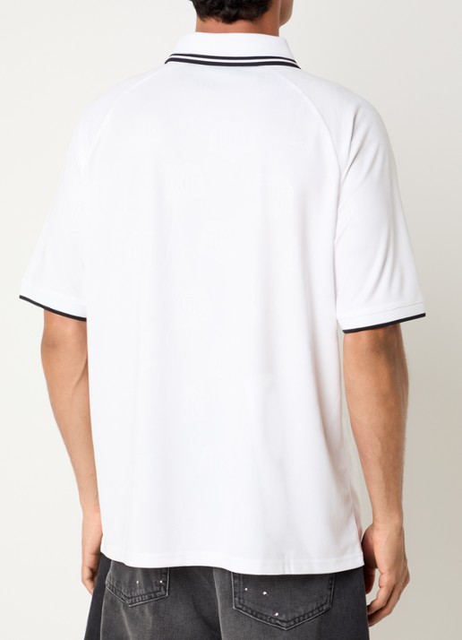 Carhartt WIP Terrace Football T-shirt met logoborduring - achterkant 4 wit