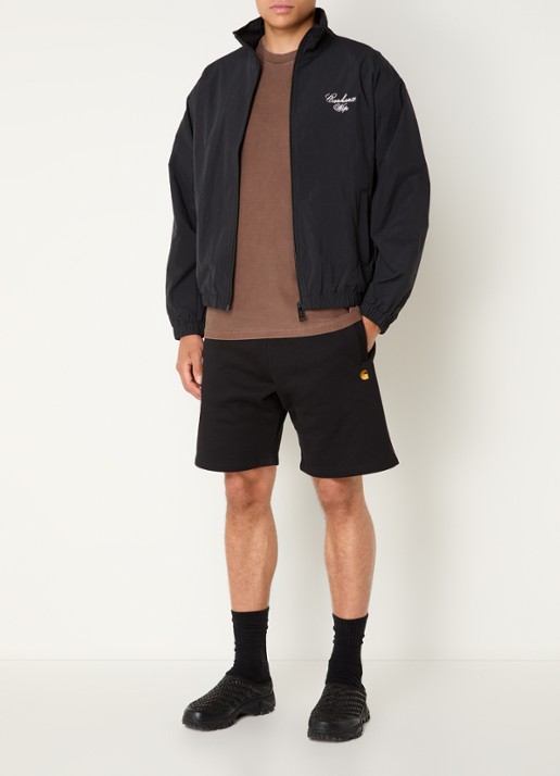 Carhartt WIP Travon jack met steekzakken - voorkant 3 zwart