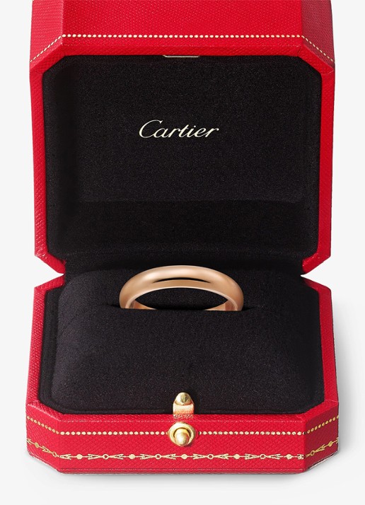 Cartier 1895 trouwring van 18 karaat roségoud CRB40966 - detail 6 roségoud