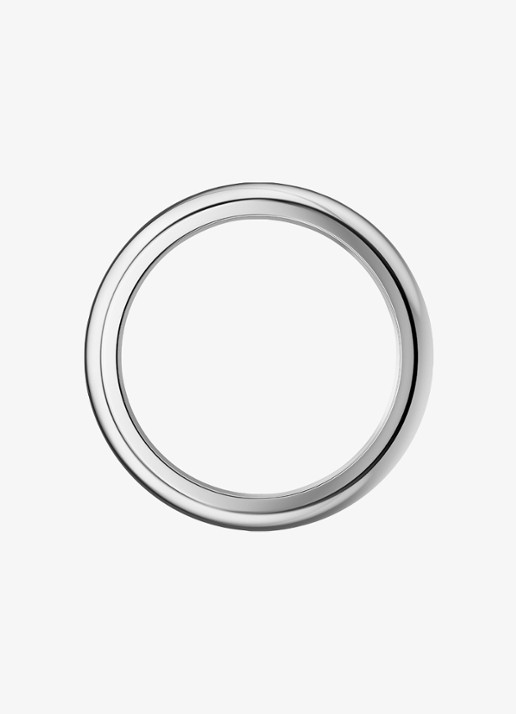 Cartier 1895 trouwring, van 18 karaat witgoud CRB4036800 - detail 5 witgoud