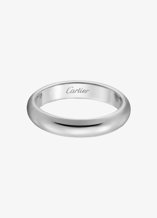 Cartier 1895 trouwring van platina CRB40367