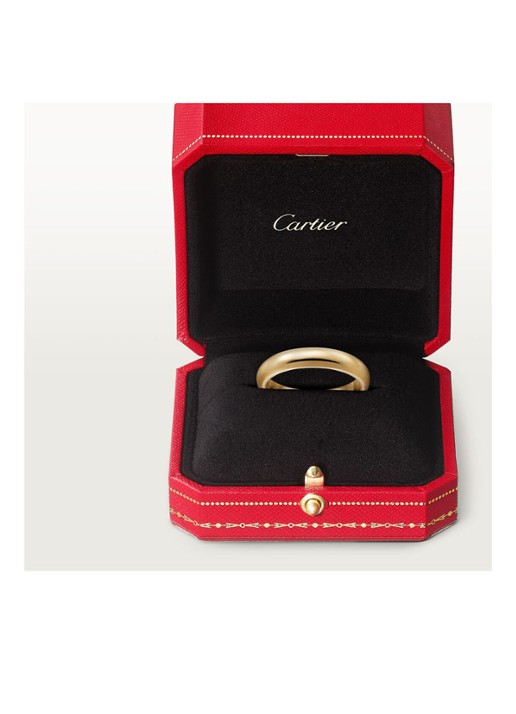 Cartier 1895 Wedding band ring van geelgoud CRB40312 - detail 3 geelgoud