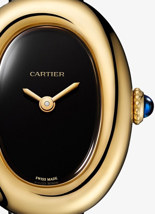 Cartier Baignoire horloge van 18 karaat geelgoud CRWGBA0040 - detail geelgoud