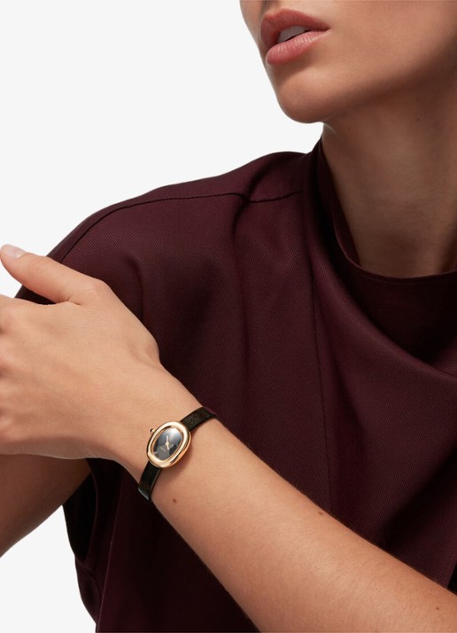Cartier Baignoire horloge van 18 karaat geelgoud CRWGBA0040 - voorkant 5 geelgoud