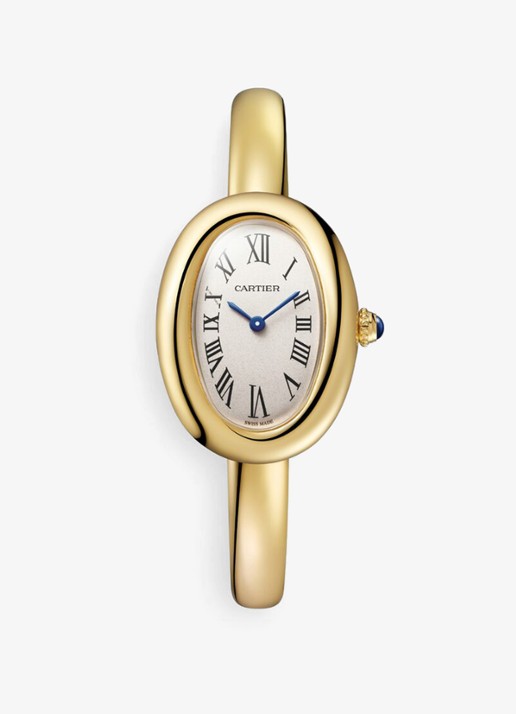 Cartier Baignoire horloge van 18 karaat geelgoud, maat 15 CRWGBA0024 - voorkant 5 geelgoud