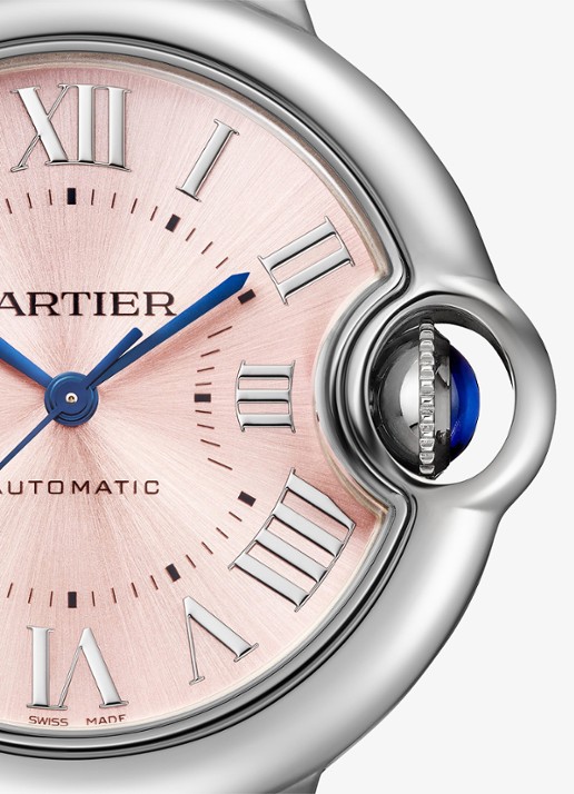 Cartier Ballon Bleu de Cartier horloge CRWSBB0068 - detail 3 zilver