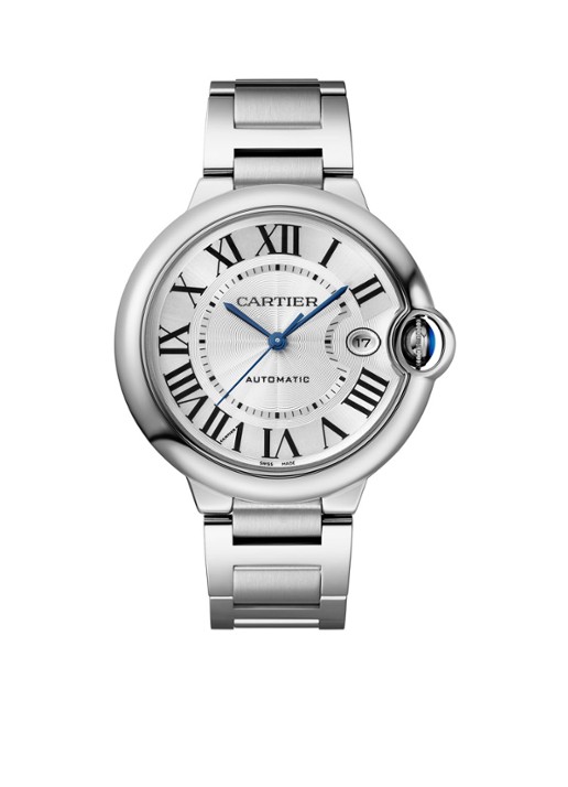 Cartier Ballon Bleu de Cartier horloge van staal CRWSBB0040 - voorkant zilver