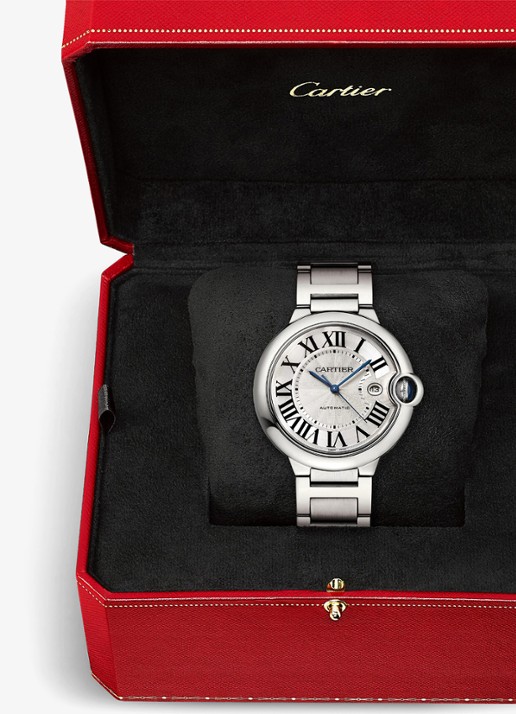 Cartier Ballon Bleu de Cartier watch - detail 6 zilver