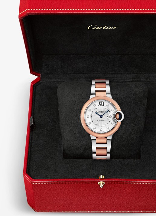 Cartier Ballon Bleu de Cartier watch - detail 4 roségoud