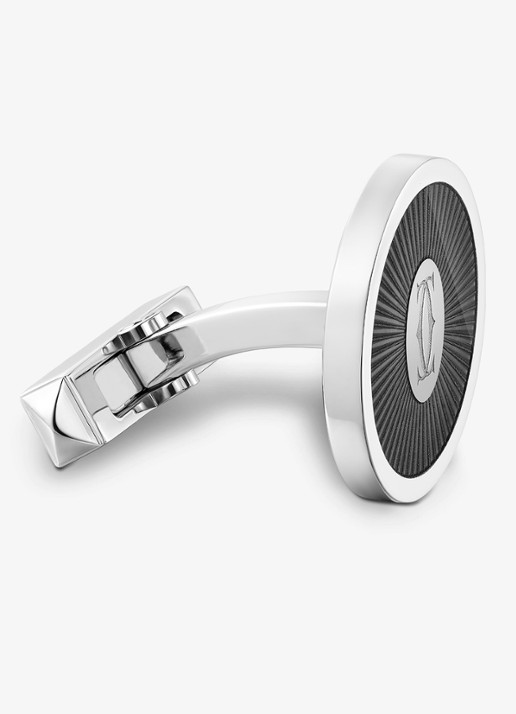 Cartier C de Cartier manchetknopen CROG000561 - detail 4 zilver
