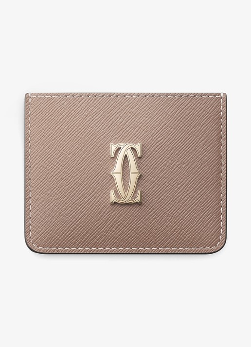 Cartier C de Cartier pasjeshouder van kalfsleer CRL3002496