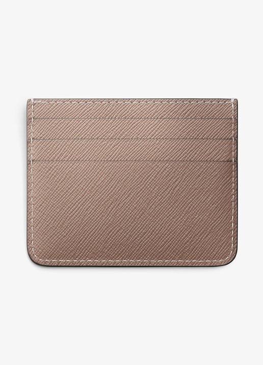 Cartier C de Cartier pasjeshouder van kalfsleer CRL3002496 - voorkant 2 beige