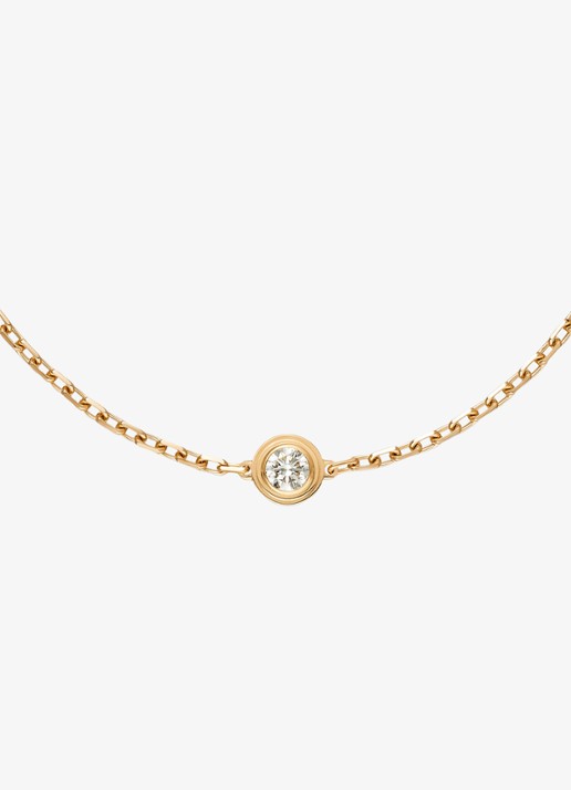 Cartier Cartier d'Amour armband, middel model van 18 karaat geelgoud met 0.13 ct met diamant CRB6062917 - detail 6 geelgoud