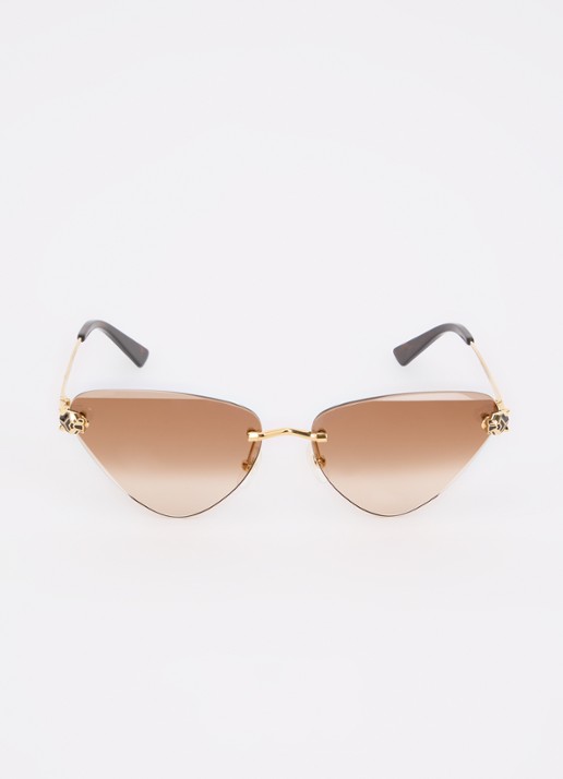 Cartier Cat Eye zonnebril CT0399S - detail 2 bruin