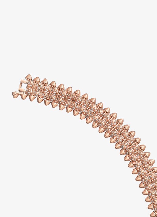 Cartier Clash de Cartier armband, flexible van 18 karaat roségoud met 1.81 ct diamant CRN6723617 - detail 3 roségoud