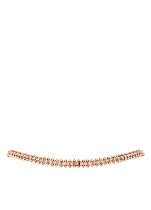 Cartier Clash de Cartier ketting medium van 18k roségoud CRN7424400 - detail roségoud