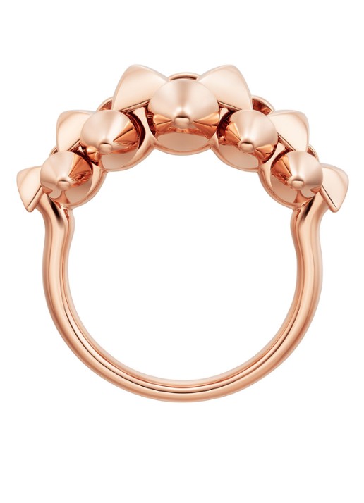 Cartier Clash de Cartier large ring van 18 karaat roségoud CRB4235300 - voorkant 2 roségoud