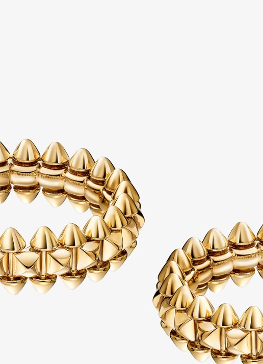 Cartier Clash de Cartier oorringen, klein model van 18 karaat geelgoud CRB8301490 - detail 2 geelgoud