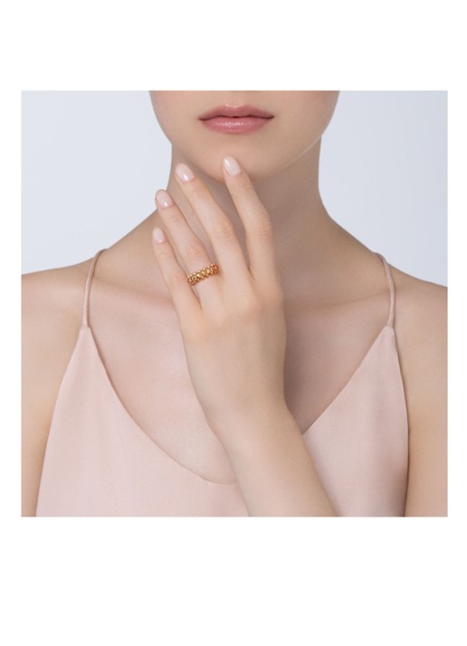 Cartier Clash de Cartier ring van 18k roségoud CRB4229900 - voorkant 6 roségoud