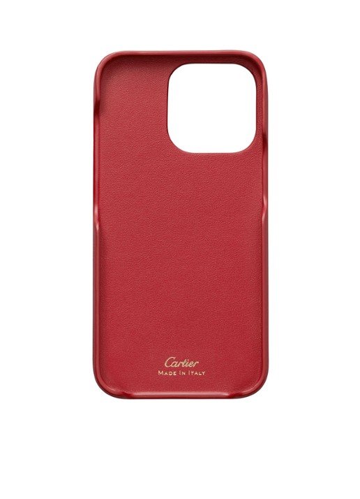 Cartier Diabolo de Cartier phone case - detail rood