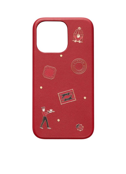 Cartier Diabolo de Cartier phone case - voorkant 4 rood
