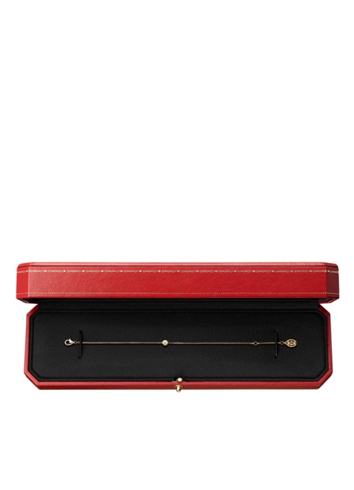 Cartier Diamants Légers armband van 18k geelgoud met diamant CRB6043300 - detail 4 geelgoud