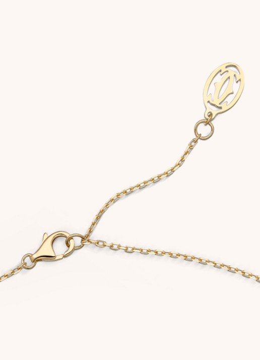 Cartier Diamants Légers small ketting van 18k geelgoud met diamant B7215800 - detail 4 geelgoud