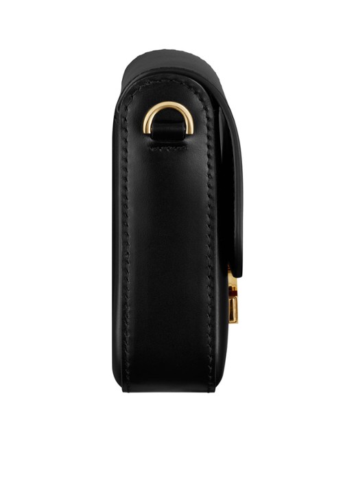 Cartier Double C Mini Chain crossbodytas van kalfsleer CRL1002303 - detail 2 zwart