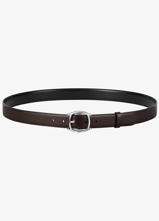 Cartier Drive de Cartier riem van leer CRL5000606 - detail 4 donkerbruin