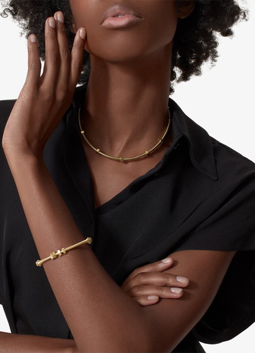 Cartier Écrou de Cartier bangle, van 18 karaat geelgoud CRB6063817 - voorkant 2 geelgoud
