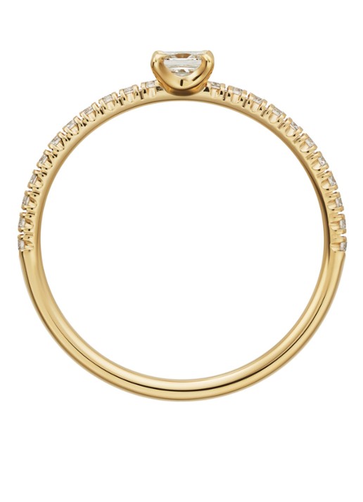 Cartier Etincelle de Cartier ring van 18k geelgoud met diamanten CRB4232900 - detail 4 geelgoud