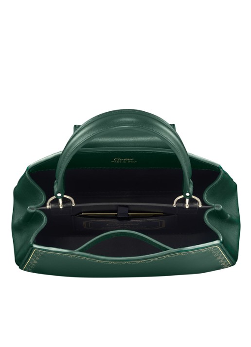 Cartier Guirlande de Cartier mini handtas van kalfsleer - detail 3 groen