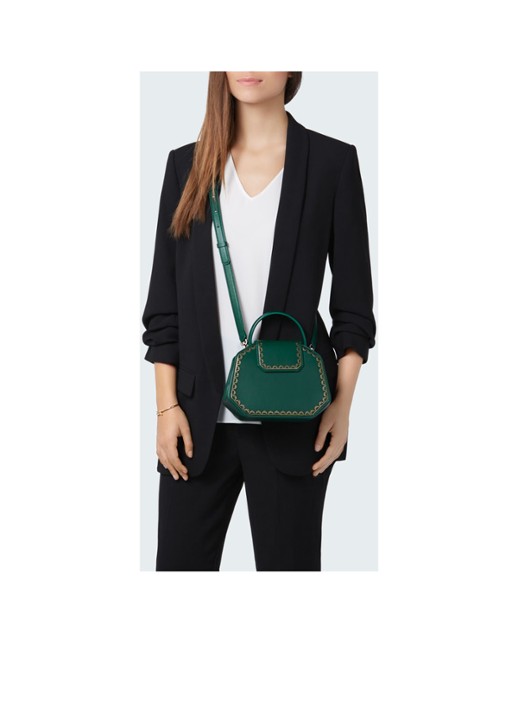 Cartier Guirlande de Cartier mini handtas van kalfsleer - voorkant 2 groen